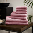 Catherine Lansfield Quick Dry 400gsm Cotton Towel - Pink