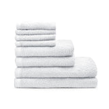 Catherine Lansfield Quick Dry 400gsm 2 Piece Bath Sheet Towel Bale - White - Quick Dry 8 Piece Bale White