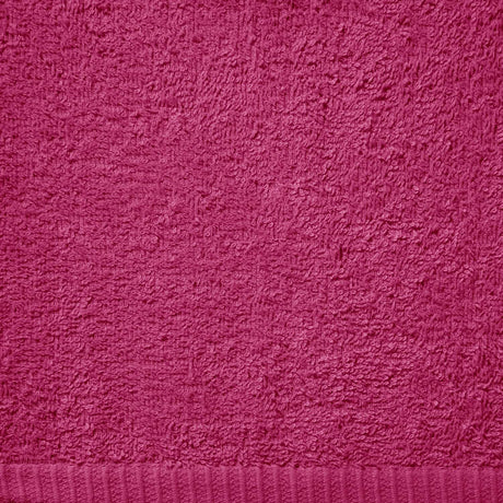 Catherine Lansfield Quick Dry Cotton Face Cloths 4 Pack 30x30cm - Hot Pink - Quick Dry Face Cloth 4 Pk Hot Pink