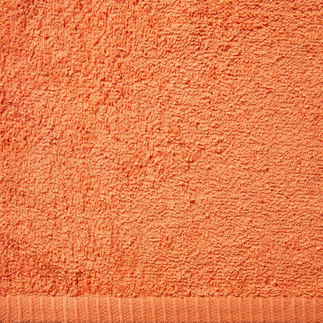 Catherine Lansfield Quick Dry 400gsm Cotton Towel - Orange - Quick Dry Face Cloth 4 Pk Orange