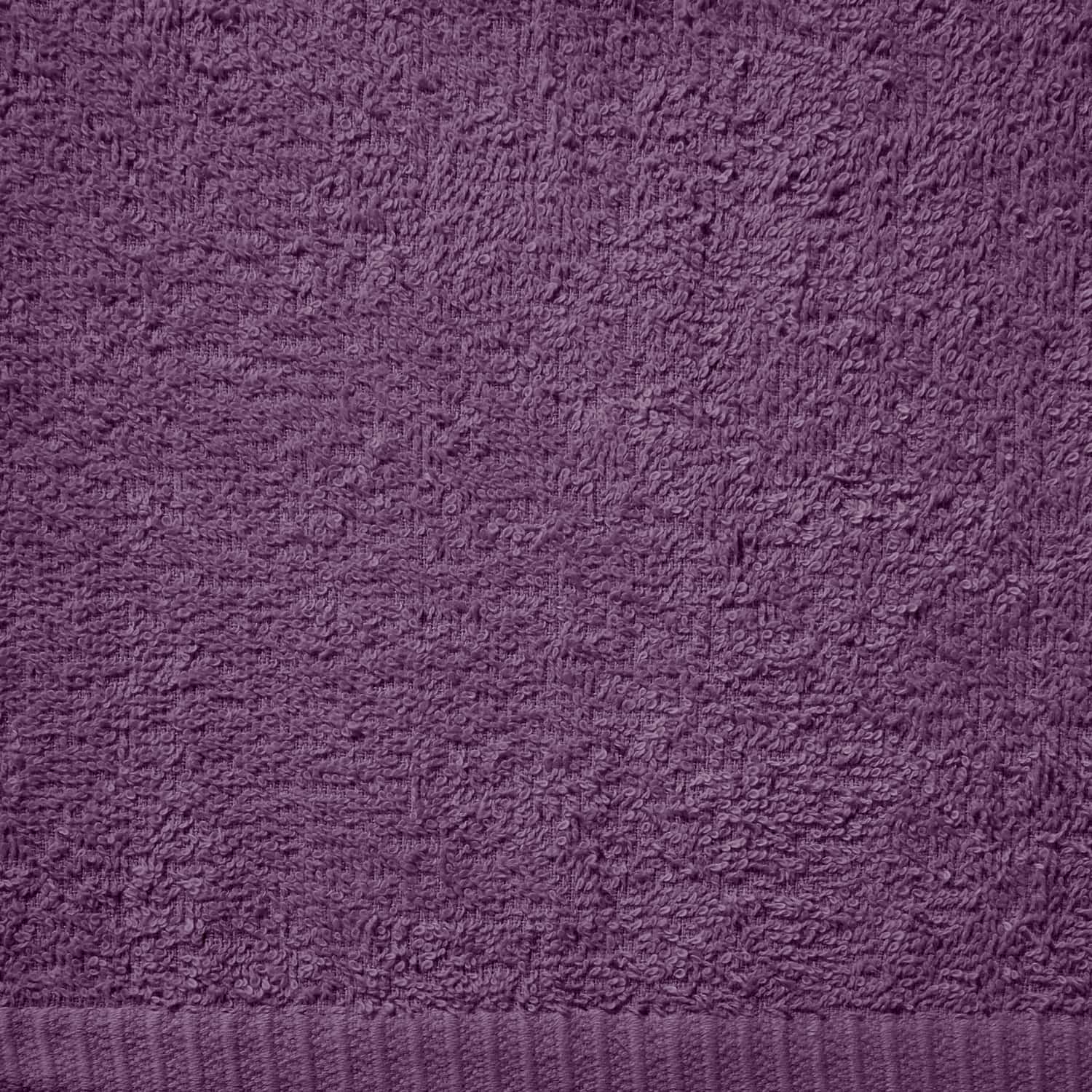 Catherine Lansfield Quick Dry 400gsm Cotton Towel - Plum - Quick Dry Face Cloth 4 Pk Plum