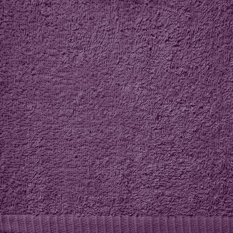 Catherine Lansfield Quick Dry Cotton Face Cloths 4 Pack 30x30cm - Plum - Quick Dry Face Cloth 4 Pk Plum