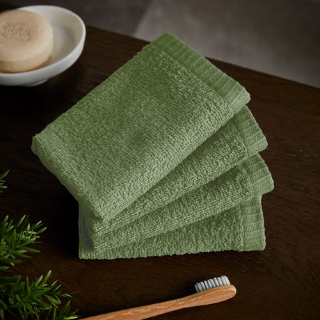 Catherine Lansfield Quick Dry 400gsm Towel Sage 100% Cotton