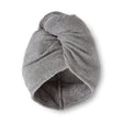 Catherine Lansfield Quick Dry Hair Turbans Pack of 2 - Grey - Quick Dry Hair Turban Pair Grey