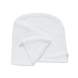 Catherine Lansfield Quick Dry 400gsm 2 Piece Bath Sheet Towel Bale - White - Quick Dry Hair Turban Pair White