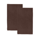 Catherine Lansfield Quick Dry 400gsm Cotton Towel - Chocolate - Quick Dry Sheet Pair Chocolate