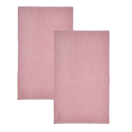 Catherine Lansfield Quick Dry 400gsm 2 Piece Bath Sheet Towel Bale - Hot Pink - Quick Dry Sheet Pair Pink