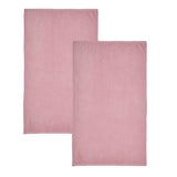 Catherine Lansfield Quick Dry 400gsm Cotton Towel - Pink - Quick Dry Sheet Pair Pink