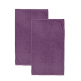 Catherine Lansfield Quick Dry Cotton 8 Piece Towel Bale - Plum - Quick Dry Sheet Pair Plum
