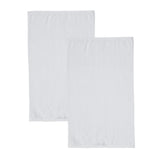 Catherine Lansfield Quick Dry 400gsm 2 Piece Bath Sheet Towel Bale - White - Quick Dry Sheet Pair White