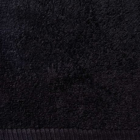 Catherine Lansfield Quick Dry 400gsm Cotton Towel - Black - Quick Dry Towels Black Face Cloth