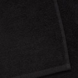 Catherine Lansfield Quick Dry 400gsm 2 Piece Bath Sheet Towel Bale - Black - Quick Dry Towels Black Towel