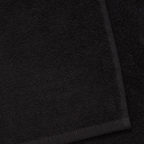 Catherine Lansfield Quick Dry Hair Turbans Pack of 2 - Black - Quick Dry Towels Black Towel