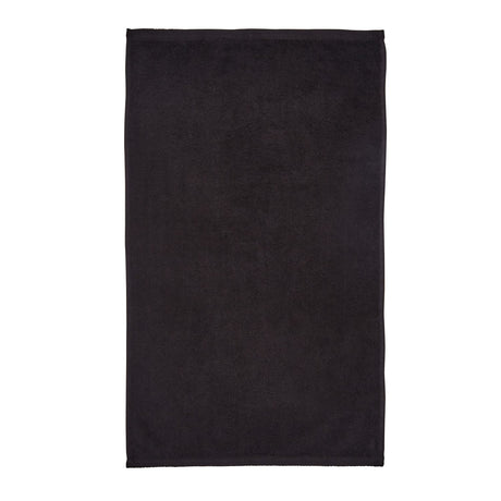 Catherine Lansfield Quick Dry Cotton 8 Piece Towel Bale - Black - Quick Dry Towels Black Towel