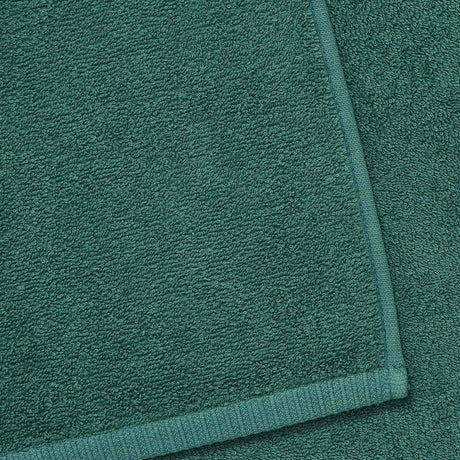 Catherine Lansfield Quick Dry 400gsm 2 Piece Bath Sheet Towel Bale - Forest Green - Quick Dry Towel Green