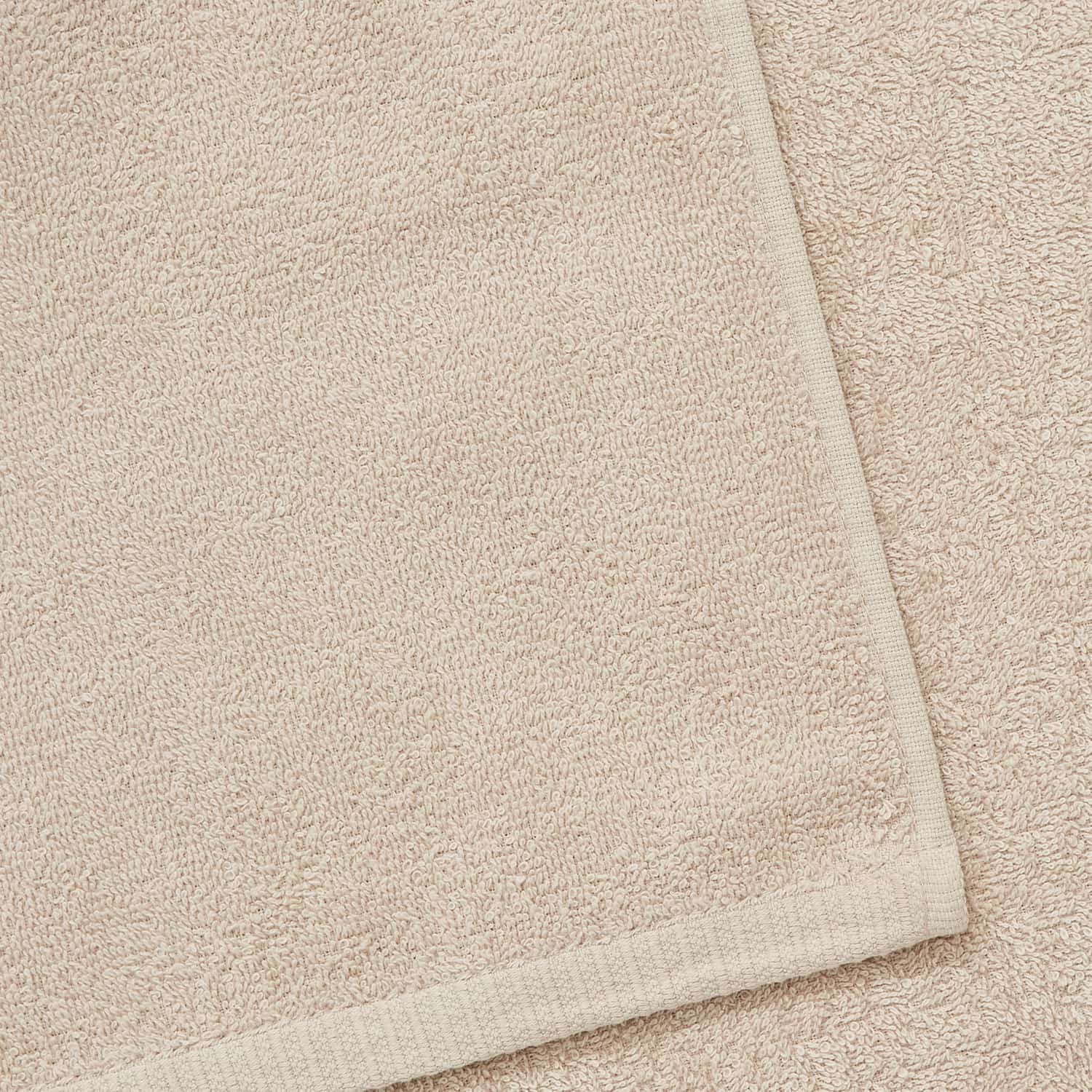 Catherine Lansfield Quick Dry 400gsm Cotton Towel - Natural - Quick Dry Towel Natural