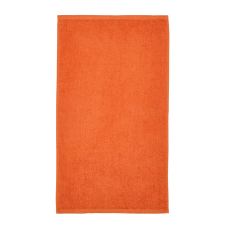 Catherine Lansfield Quick Dry Cotton 8 Piece Towel Bale - Orange - Quick Dry Towel Orange