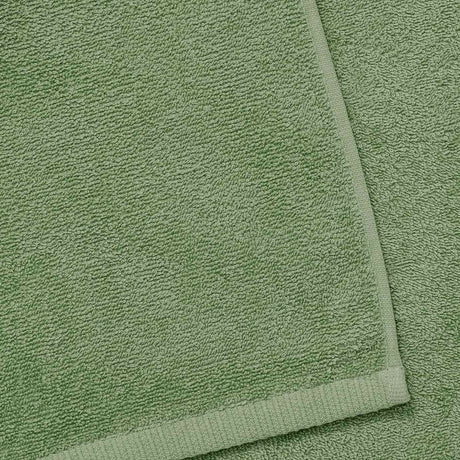 Catherine Lansfield Quick Dry Cotton 8 Piece Towel Bale - Sage Green - Quick Dry Towel Sage Green
