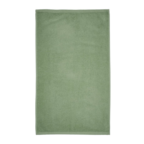 Catherine Lansfield Quick Dry Cotton 8 Piece Towel Bale - Sage Green - Quick Dry Towel Sage Green