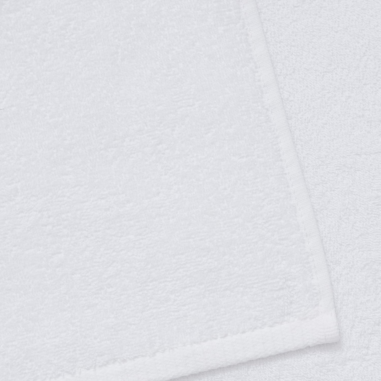 Catherine Lansfield Quick Dry Cotton 8 Piece Towel Bale - White - Quick Dry Towel White
