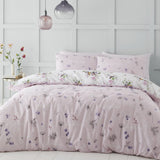 Catherine Lansfield Songbird Duvet Cover Set - Song Bird Pink White Duvet Set