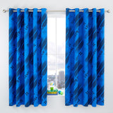 Catherine Lansfield Game Over Kids Eyelet Curtains Polycotton - Game Over Curtains