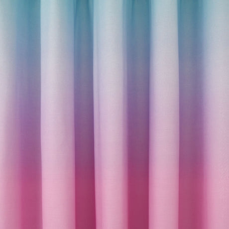Catherine Lansfield Ombre Rainbow Clouds Kids Eyelet Curtains Polycotton - Ombre Rainbow Clouds Curtains