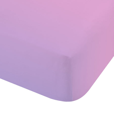 Catherine Lansfield Ombre Rainbow Clouds 25cm Deep Fitted Sheet - Ombre Rainbow Clouds Fitted Sheet