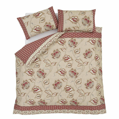 Kashmir Paisley Floral Duvet Cover Set by Catherine Lansfield