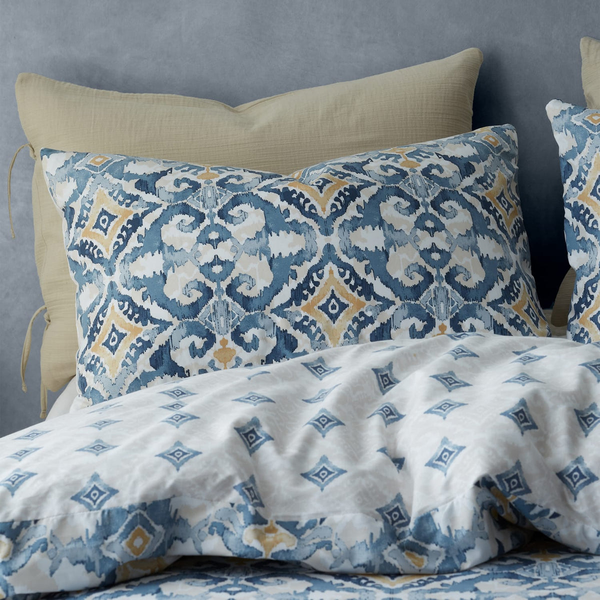 Pineapple Elephant Inara Ikat Duvet Cover Set - Inara Ikat Duvet Set