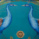 Matthew Williamson Xanadu Peacock 200 Thread Count Cotton Duvet Cover Set - Teal Green - Xanadu Peacock Teal Duvet Set