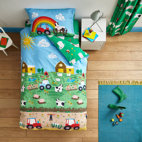 Catherine Lansfield Farmyard Animals Duvet Cover Set