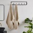 Catherine Lansfield Quick Dry 400gsm 2 Piece Bath Sheet Towel Bale - Natural