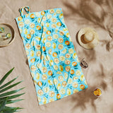Catherine Lansfield Summer Fruits Beach Towel in a Bag - Summer Fruits Beach In A Bag (No Logo)