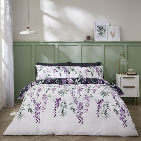 Catherine Lansfield Wisteria Duvet Cover Set