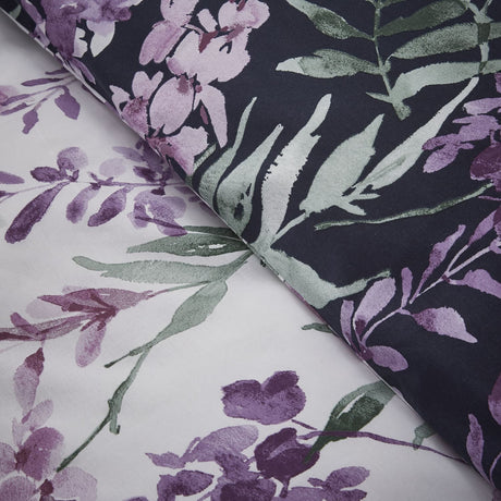 Catherine Lansfield Wisteria Duvet Cover Set - Wisteria Duvet Set