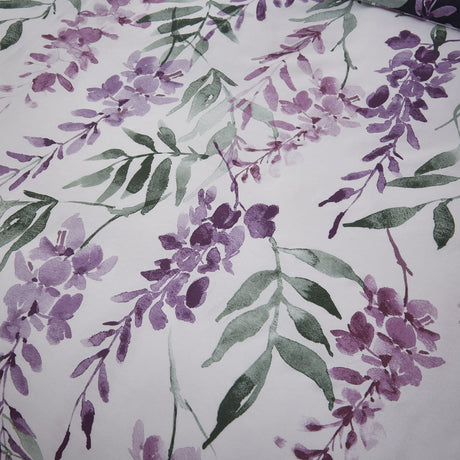 Catherine Lansfield Wisteria Duvet Cover Set - Wisteria Duvet Set