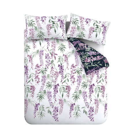 Catherine Lansfield Wisteria Duvet Cover Set - Wisteria Duvet Set