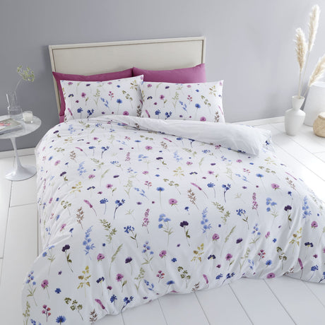 Catherine Lansfield Countryside Floral Duvet Cover Set - Countryside Floral