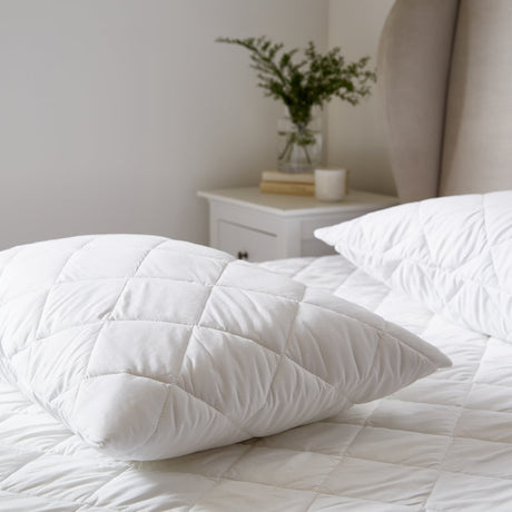 Bianca Temperature Controlling Mattress Protector - Temperature Controlling Pillow Protector