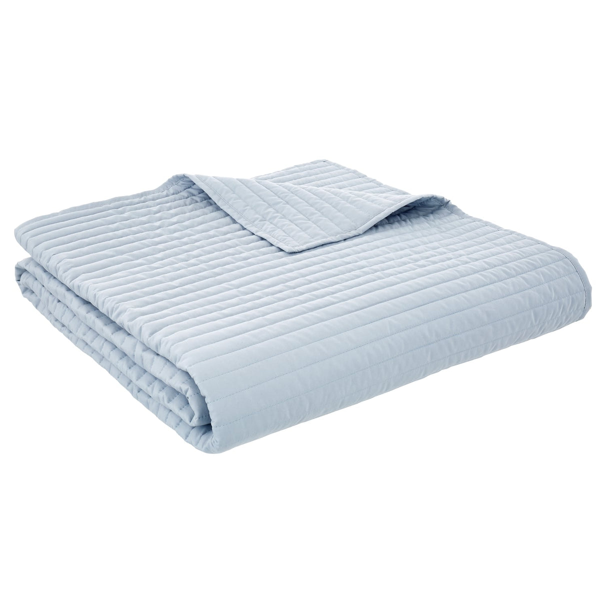 Bianca Fine Linens Quilted Lines Bedspread - Quilted Lines Bedspread Blue
