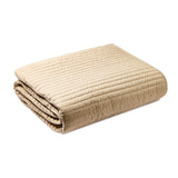 Bianca Fine Linens Quilted Lines Bedspread - Quilted Lines Bedspread Natural