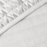 Bianca Fine Linens Quilted Lines Bedspread - Quilted Lines Bedspread White