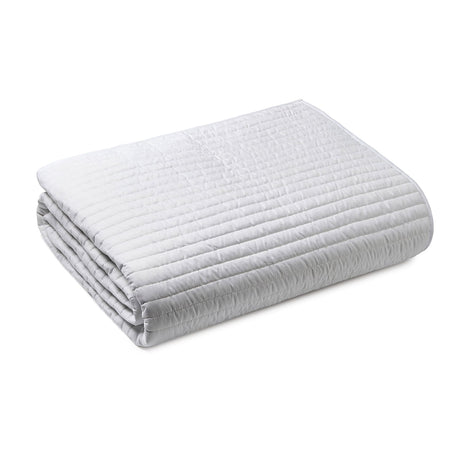 Bianca Fine Linens Quilted Lines Bedspread - Quilted Lines Bedspread White