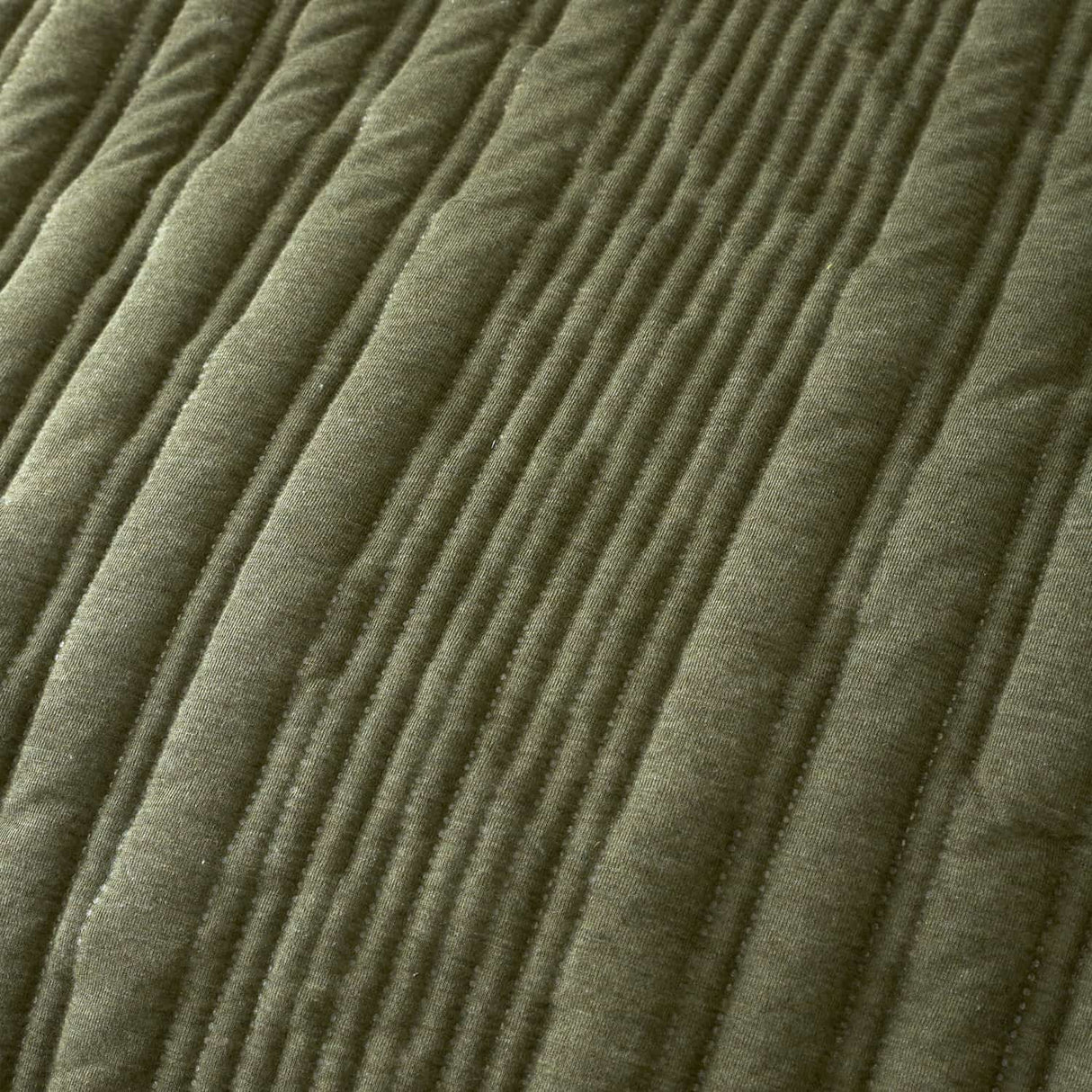 Pineapple Elephant Tamba Jersey Stripe Duvet Cover Set - Tamba Jersey Stripe Duvet Set Olive