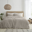 Catherine Lansfield Seersucker Duvet Cover Set