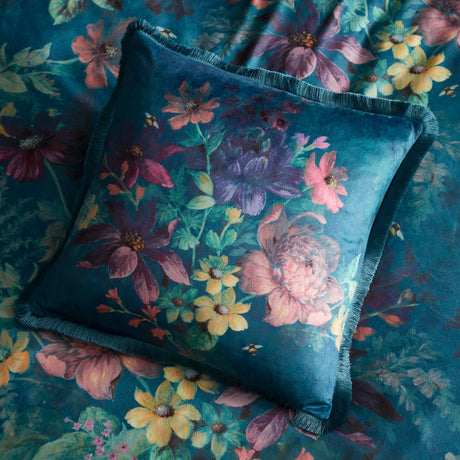 Catherine Lansfield Bridgerton Romantic Floral Filled Cushion - Romantic Floral Cushion