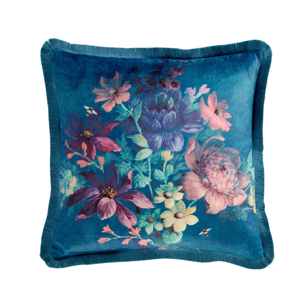 Catherine Lansfield Bridgerton Romantic Floral Filled Cushion - Romantic Floral Cushion