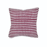 Catherine Lansfield Stab Stitch Filled Cushion 43cm x 43cm - Plum image 5