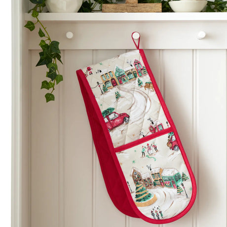 Christmas Town Kitchen Textiles Collection by Catherine Lansfield